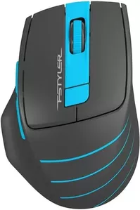 Мышь A4Tech Fstyler FG30S (серый/голубой) фото