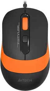 Мышь A4Tech Fstyler FM10S (черный/оранжевый) фото