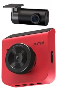 Видеорегистратор 70mai Dash Cam A400-1 Car Recorder + Rear Cam RC09 Red фото