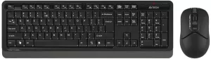 Клавиатура + мышь A4Tech Fstyler FG1012 (черный) фото