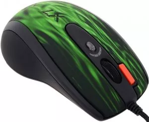 Компьютерная мышь A4Tech XL-750BK Green Fire фото