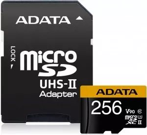 Карта памяти A-Data Premier ONE microSDXC 256Gb (AUSDX256GUII3CL10-CA1) фото