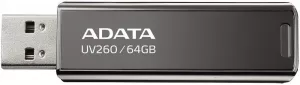 USB-флэш накопитель A-Data UV260 64GB (черный) фото