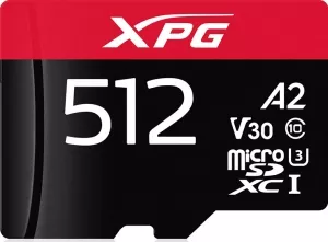 Карта памяти A-Data XPG microSDXC 512Gb (AUSDX512GUI3XPGA2-R) фото