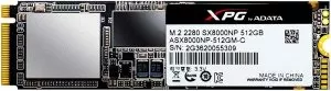 Жесткий диск SSD A-Data XPG SX8000 (ASX8000NPC-512GM-C) 512Gb фото