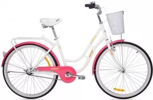 Велосипед AIST Avenue 26 2022 (белый/розовый) фото