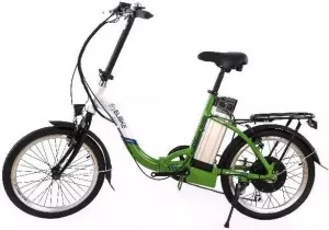 Электровелосипед Elbike GALANT бело-зеленый фото
