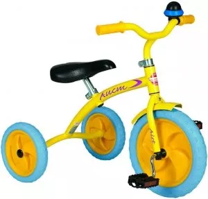 Велосипед детский AIST Kikki 12 (желтый/голубой, 2017) фото