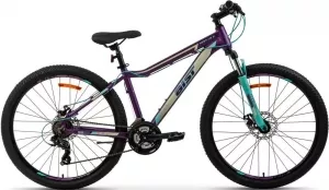 Велосипед AIST Rosy 1.0 Disc 27.5 р.19.5 2021 (фиолетовый) фото