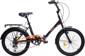 Велосипед AIST Smart 20 2.1 (черный/оранжевый, 2019) фото