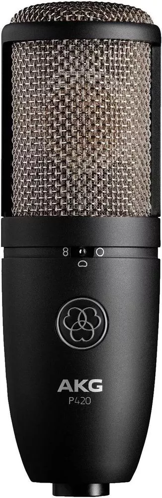 Проводной микрофон AKG P420 (черный) фото