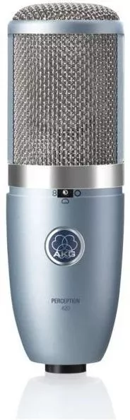 Проводной микрофон AKG P420 (серебристый) фото