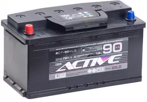 Аккумулятор АкТех ActiveFrost 6СТ-90 VLЗ (R) (90Ah) фото