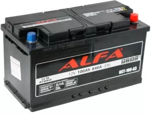 Аккумулятор ALFA Hybrid 100 R (100Ah) фото