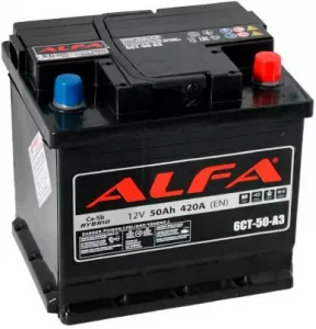 Аккумулятор ALFA Hybrid 50 R (50Ah) фото