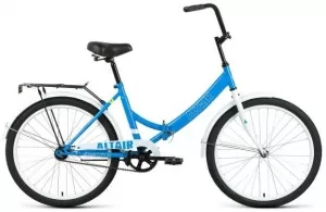 Велосипед Altair City 24 2021 (голубой/белый) фото