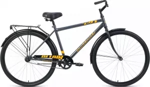 Велосипед Altair City 28 high (серый/оранжевый, 2020) фото
