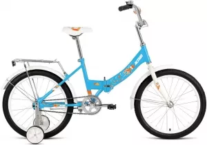 Детский велосипед Altair City Kids 20 compact 2020 (голубой/белый) фото