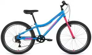 Велосипед Altair MTB HT 24 1.0 2021 (голубой/розовый) фото