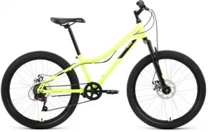 Велосипед Altair MTB HT 24 2.0 D 2022 (светло-зеленый/черный) фото