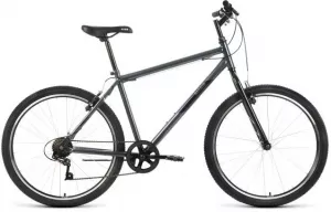 Велосипед Altair MTB HT 26 1.0 р.17 2022 (темно-серый/черный) фото