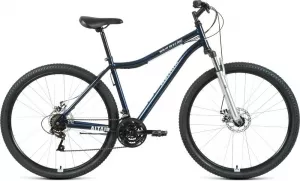Велосипед Altair MTB HT 29 2.0 disc р.19 2021 (темно-синий/серебристый) фото