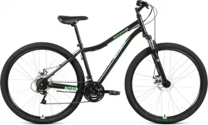 Велосипед Altair MTB HT 29 2.0 disc р.21 2021 (черный/зеленый) фото