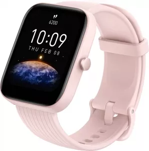 Умные часы Amazfit Bip 3 Pro (розовый) фото