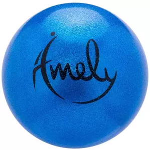 Мяч для художественной гимнастики Amely AGB-303 15 см (синий) фото