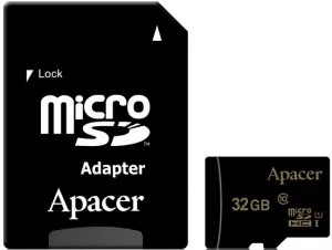 Карта памяти Apacer microSDHC 32Gb (AP32GMCSH10U1-R) фото