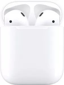 Наушники Apple AirPods 2 с беспроводным зарядным футляром фото