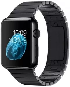Умные часы Apple Watch 42mm Space Black with Space Black Link Bracelet (MJ482)  фото