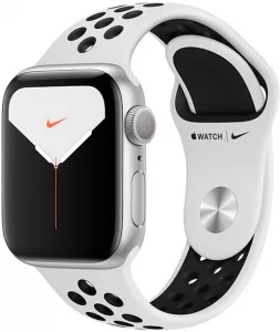 Умные часы Apple Watch Nike Series 5 40mm Aluminum Silver (MX3R2) фото