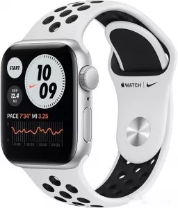 Умные часы Apple Watch SE Nike 40mm Aluminum Silver (MYYD2) icon
