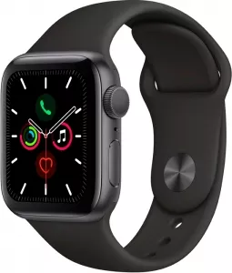 Умные часы Apple Watch Series 5 LTE 44mm Aluminum Space Gray (MWWE2) фото