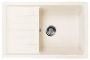 Кухонная мойка AquaGranitEx M-27 Белый фото