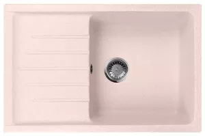 Кухонная мойка AquaGranitEx M-27 Светло-розовый фото