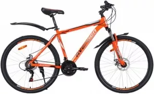 Велосипед Avenger A275D 2022 (оранжевый неон/серый) фото