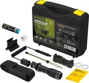 Фонарь Armytek Dobermann Hunting Kit White фото