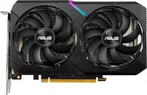 Видеокарта Asus DUAL-GTX1660S-O6G-MINI GeForce GTX 1660 Super 6GB GDDR6 192bit  фото