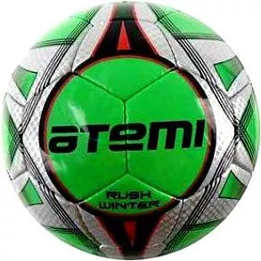 Мяч футбольный Atemi Rush Winter Green фото