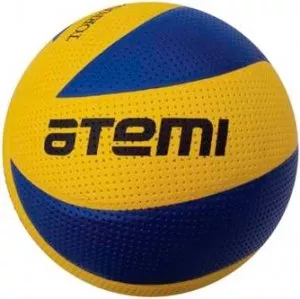 Мяч волейбольный Atemi Tornado PVC yellow/blue фото