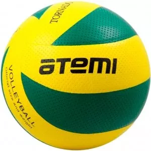 Мяч волейбольный Atemi Tornado PVC yellow/green фото