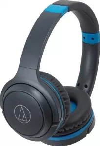 Наушники Audio-Technica ATH-S200BT Gray/Blue фото