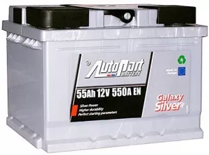 Аккумулятор AutoPart Galaxy Silver R+ (55Ah) фото