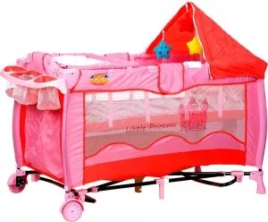 Манеж-кровать Baby Maxi Premium Princess 859 фото