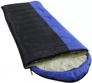 Спальный мешок BalMax Аляска Camping Plus Series 0 (правая молния, синий/черный) фото
