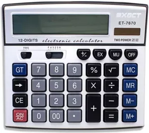 Бухгалтерский калькулятор Balu ET-7670 фото