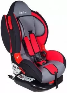 Автокресло BamBola Navigator isofix (серый, красный) фото