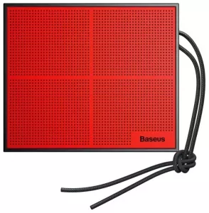 Портативная акустика Baseus Encok E05 Black/Red фото